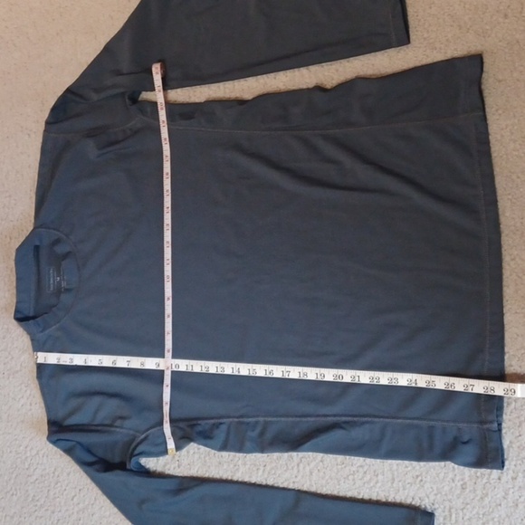 Swim Shirts For Men Gray Rashguard - Picture 3 of 11